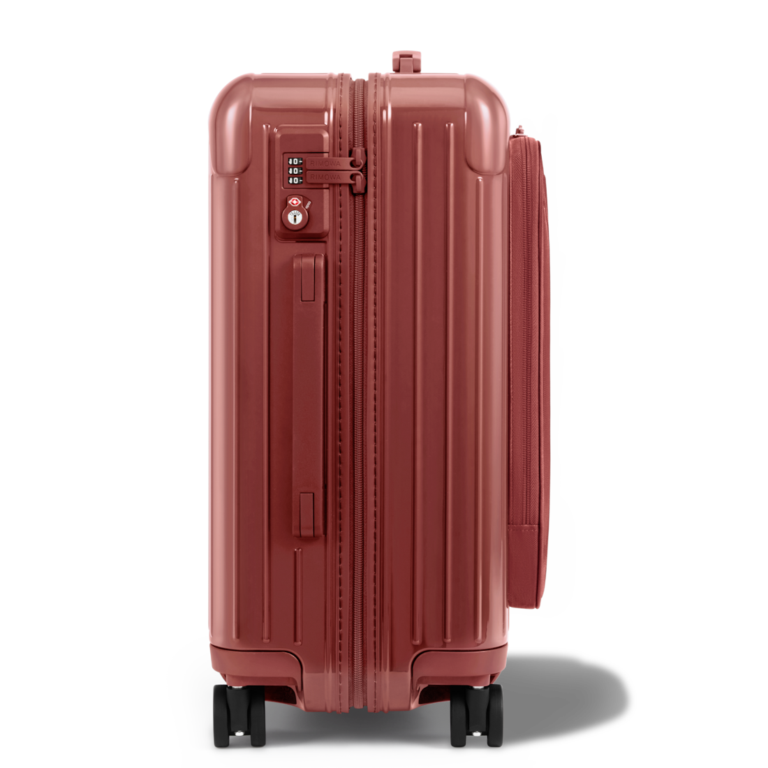 Essential Sleeve Cabin Suitcase | Gloss Rosewood Pink | RIMOWA