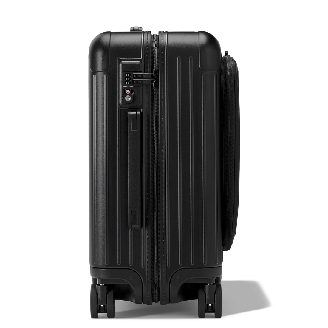 Shop Rimowa 22.1x17.8x9.9" In Black Matte