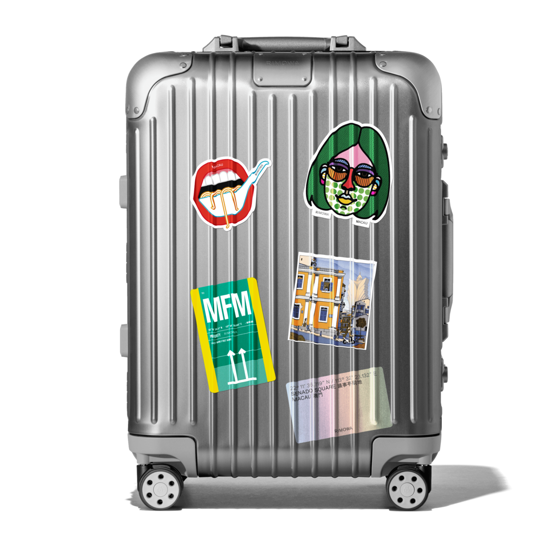 Rimowa City Stickers Macau City Sticker Set