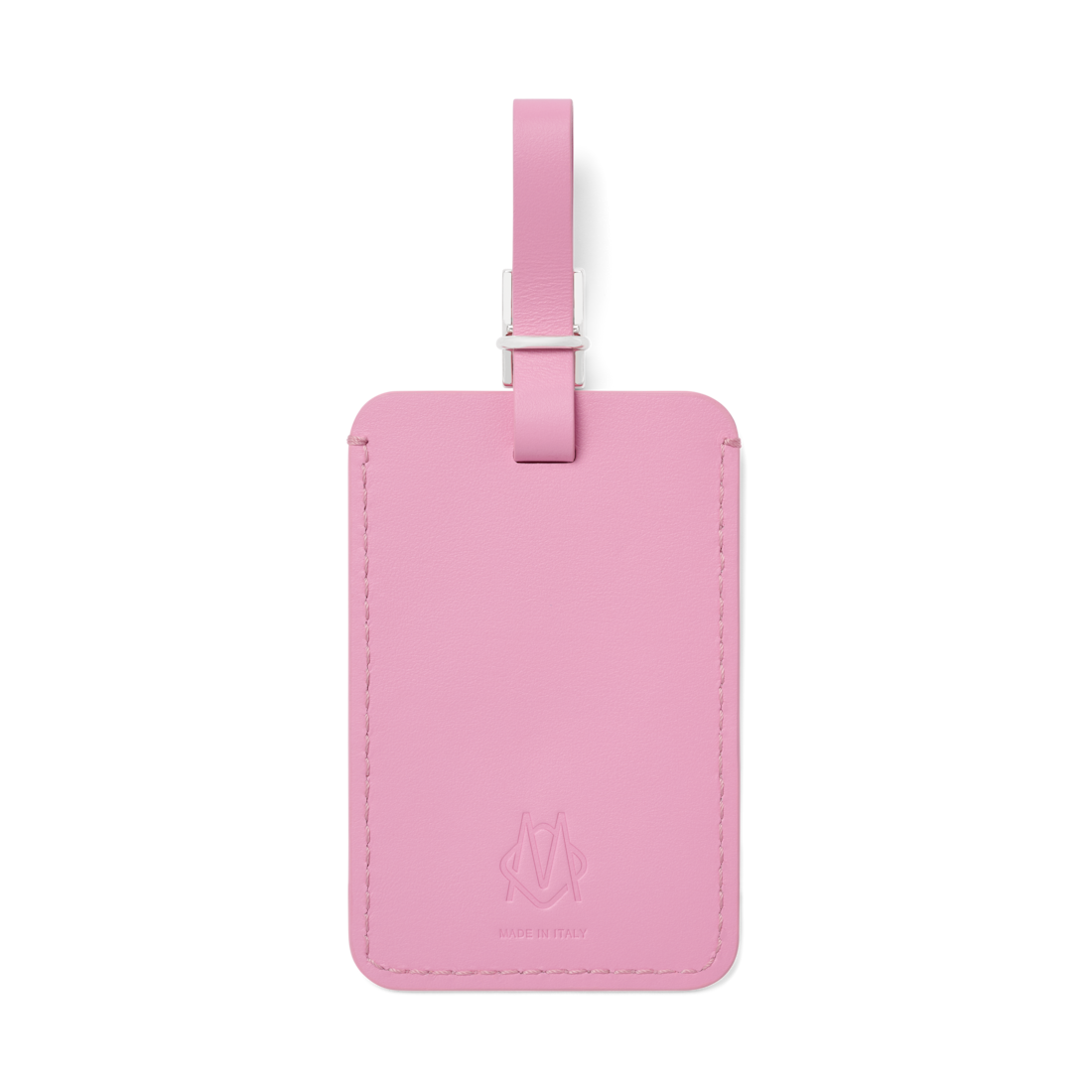 Rose Pink Personalized Leather Luggage Tag | RIMOWA