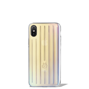 Iridescent Groove Case for iPhone XS