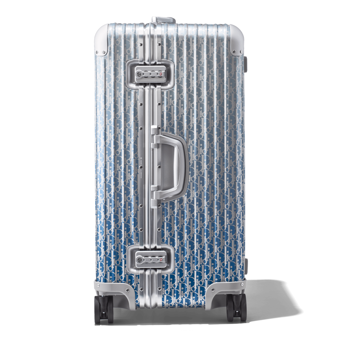 DIOR and RIMOWA Trunk Suitcase in Gradient Blue | RIMOWA