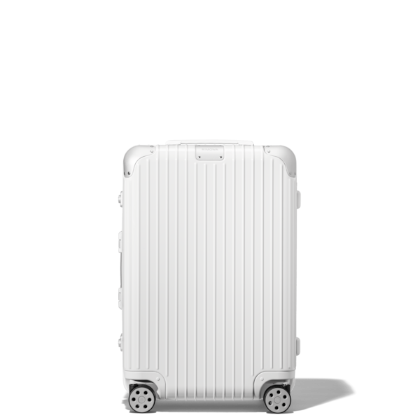 RIMOWA Rimowa hybrid cabin 37 liter suitcase white silver