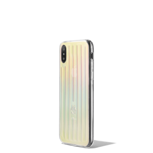 Iridescent Groove Case for iPhone XS