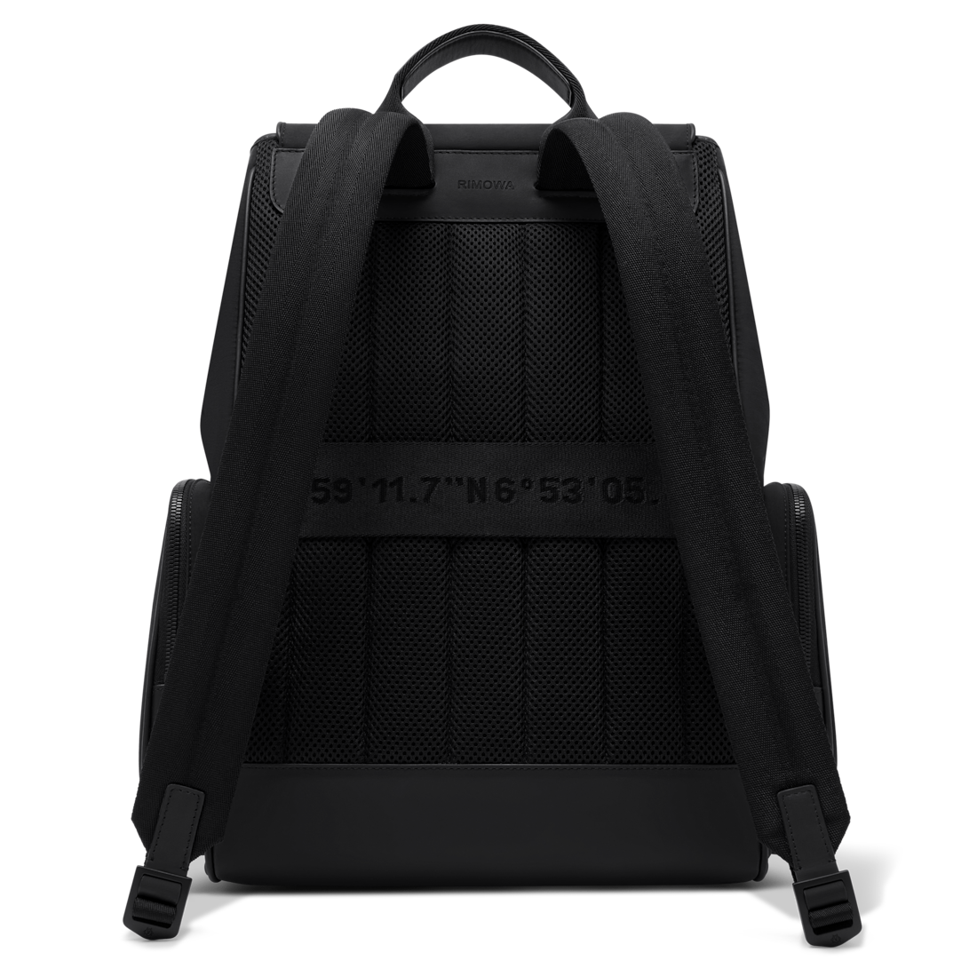 Shop Rimowa Nylon Flap Backpack Large In Black