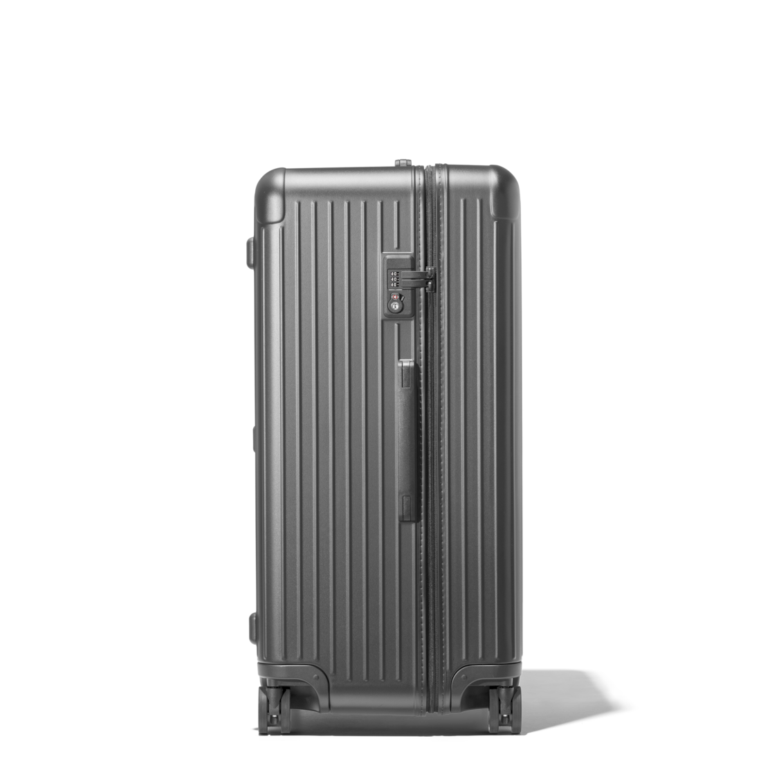 Essential Trunk Plus Large Suitcase, Matte Black