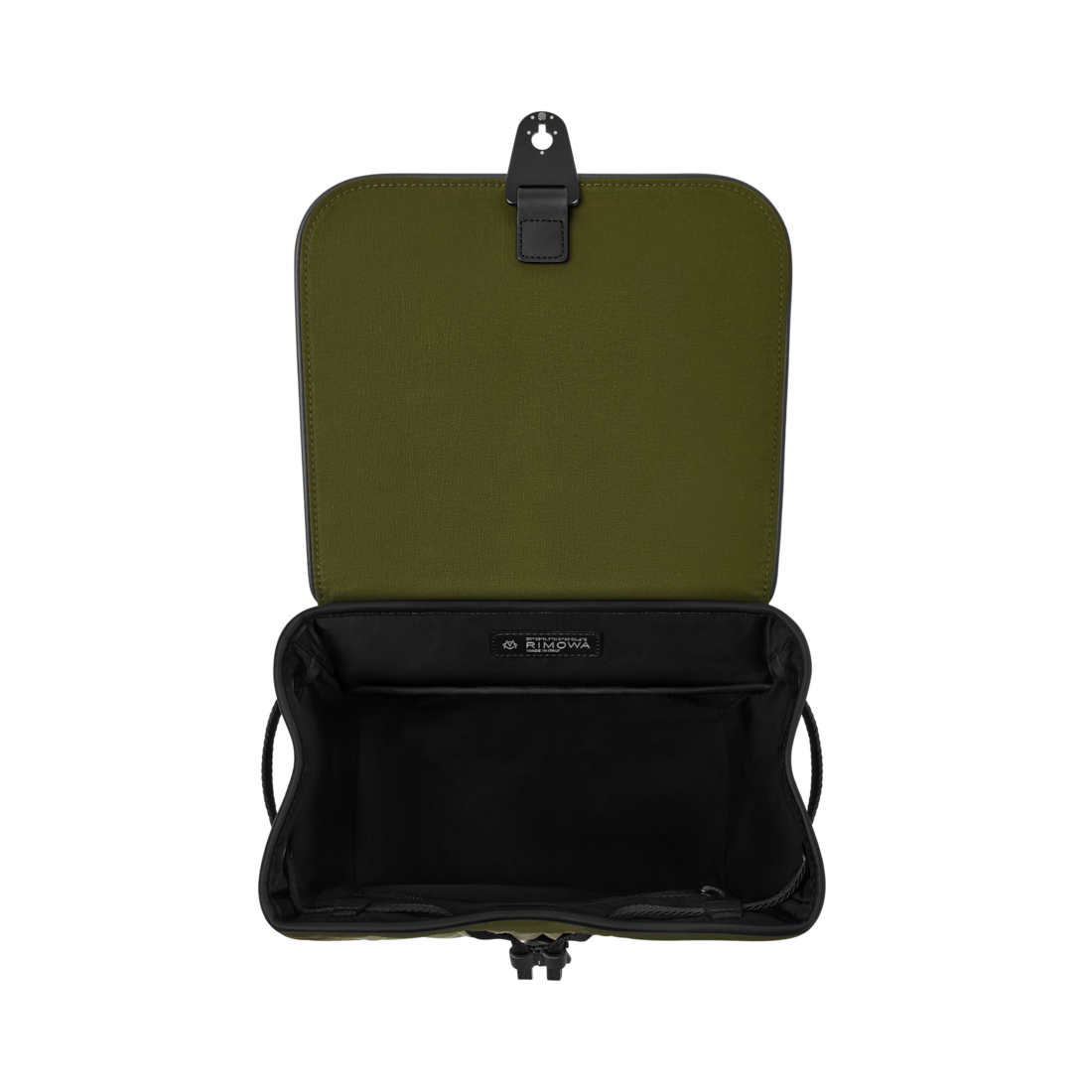 Shop Rimowa Nylon Flap Backpack Large In Khaki Green In Khaki_nylon