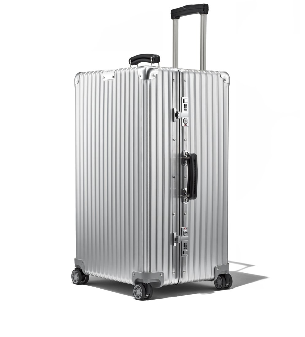 Classic Trunk Large Aluminium Suitcase 