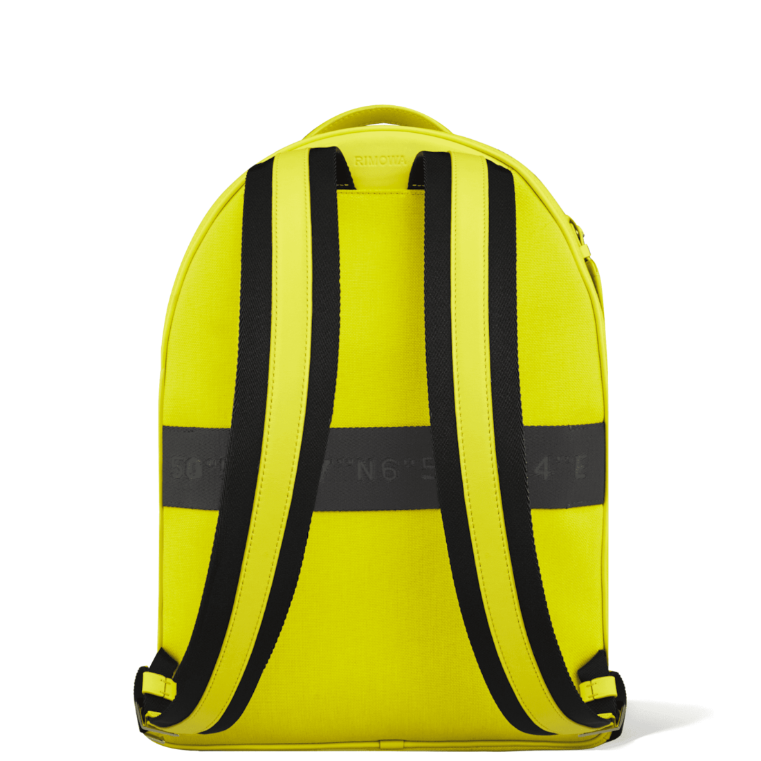 Backpack in Leather & Canvas | Saffron Yellow | RIMOWA