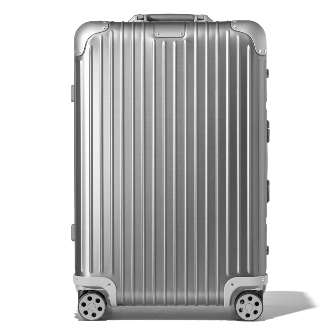 Original Check-In M Aluminium Suitcase | Silver | RIMOWA