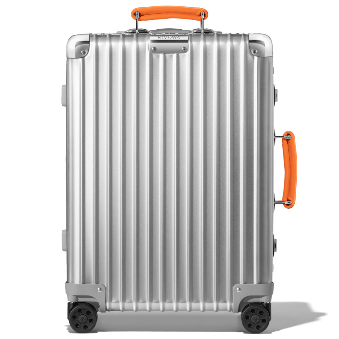 rimowa orange luggage