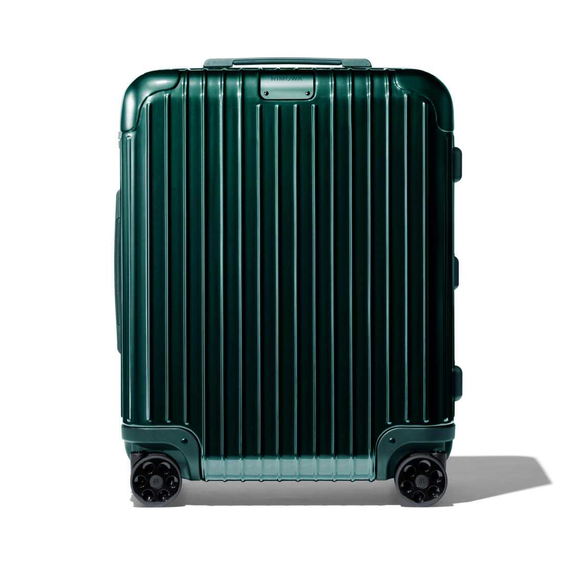 rimowa green suitcase
