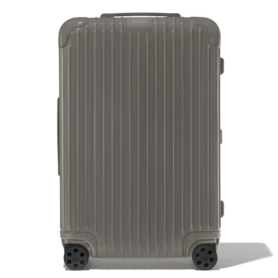 Essential Check-In M Lightweight Suitcase, Slate grey