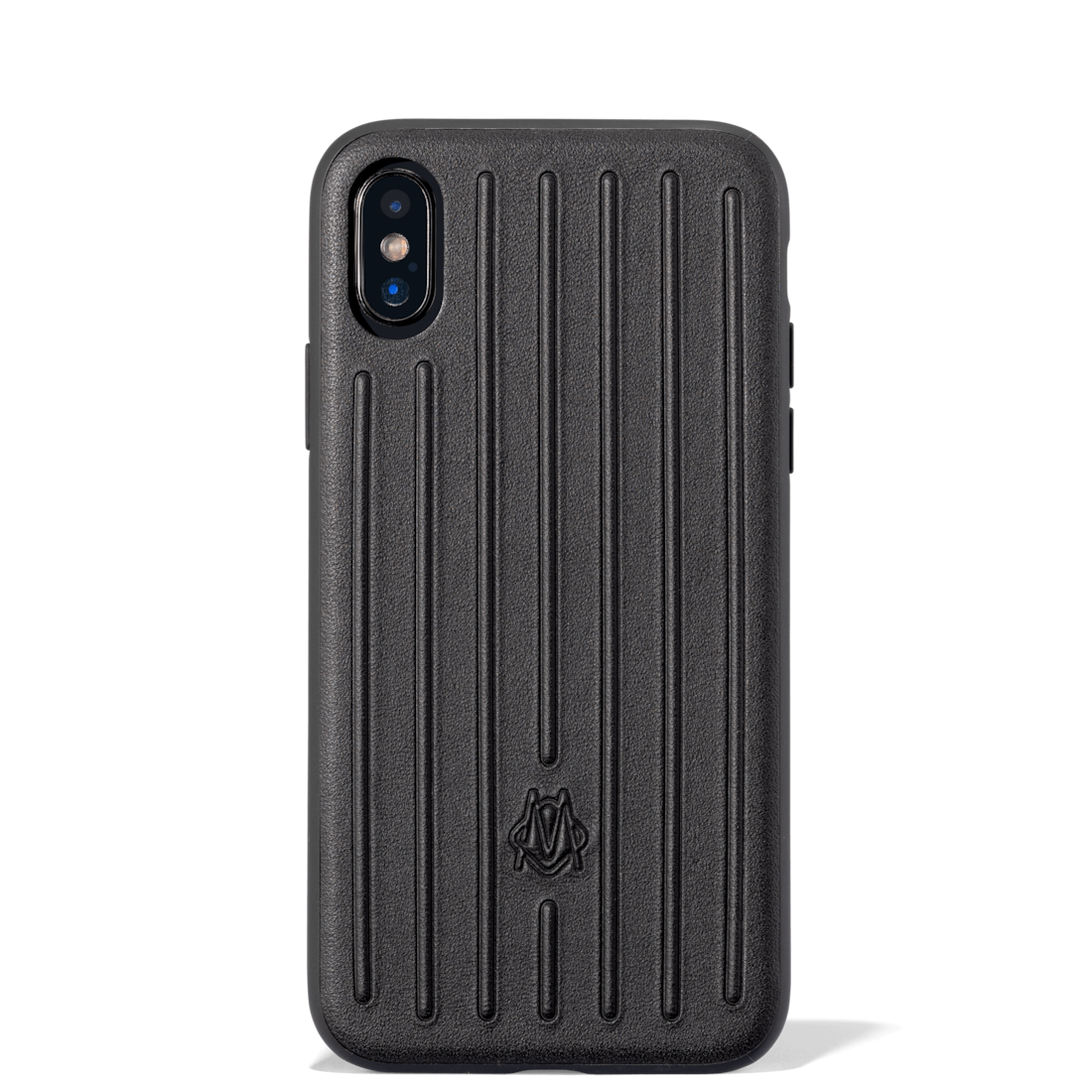 Leather Groove iPhone XS Case | Black 