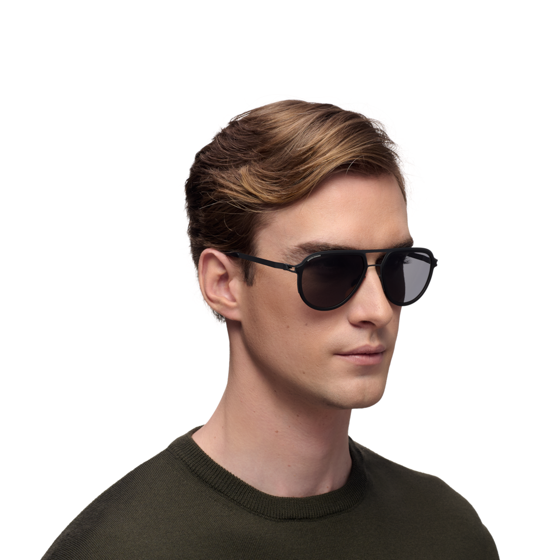 MR006 Aviator Sunglasses image number 6
