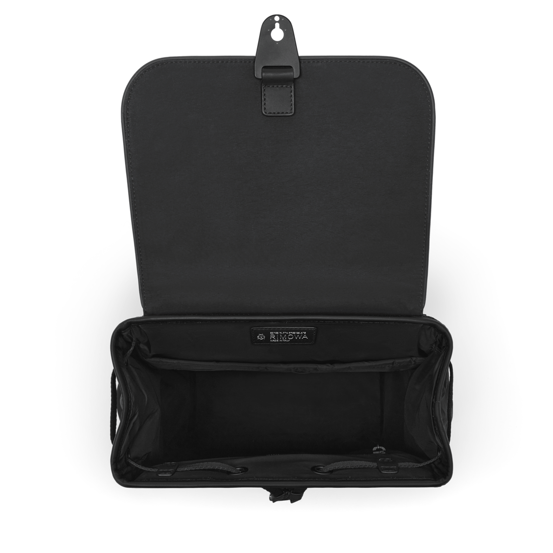 Shop Rimowa Nylon Flap Backpack Large In Black