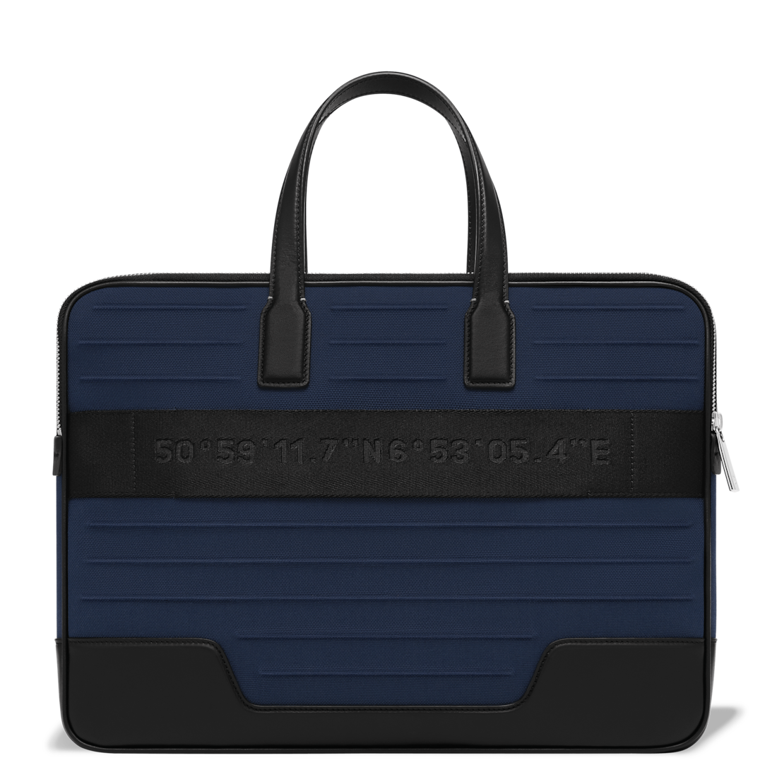 Shop Rimowa Canvas Briefcase In Navy Blue