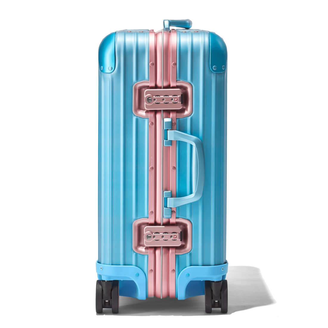 RIMOWA x Alex Israel Suitcase Pink & Blue