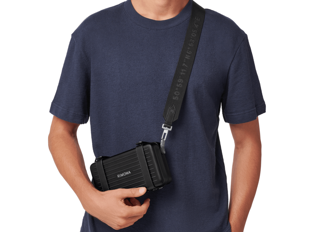 Cross-body shoulder strap image number 1