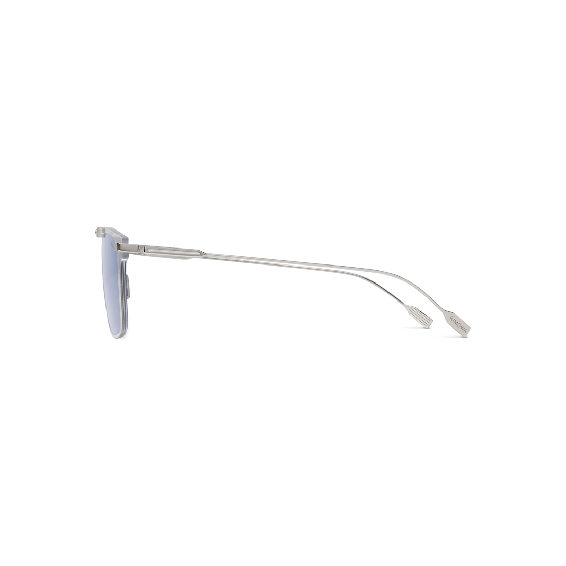 Square Transparent Sunglasses image number 4