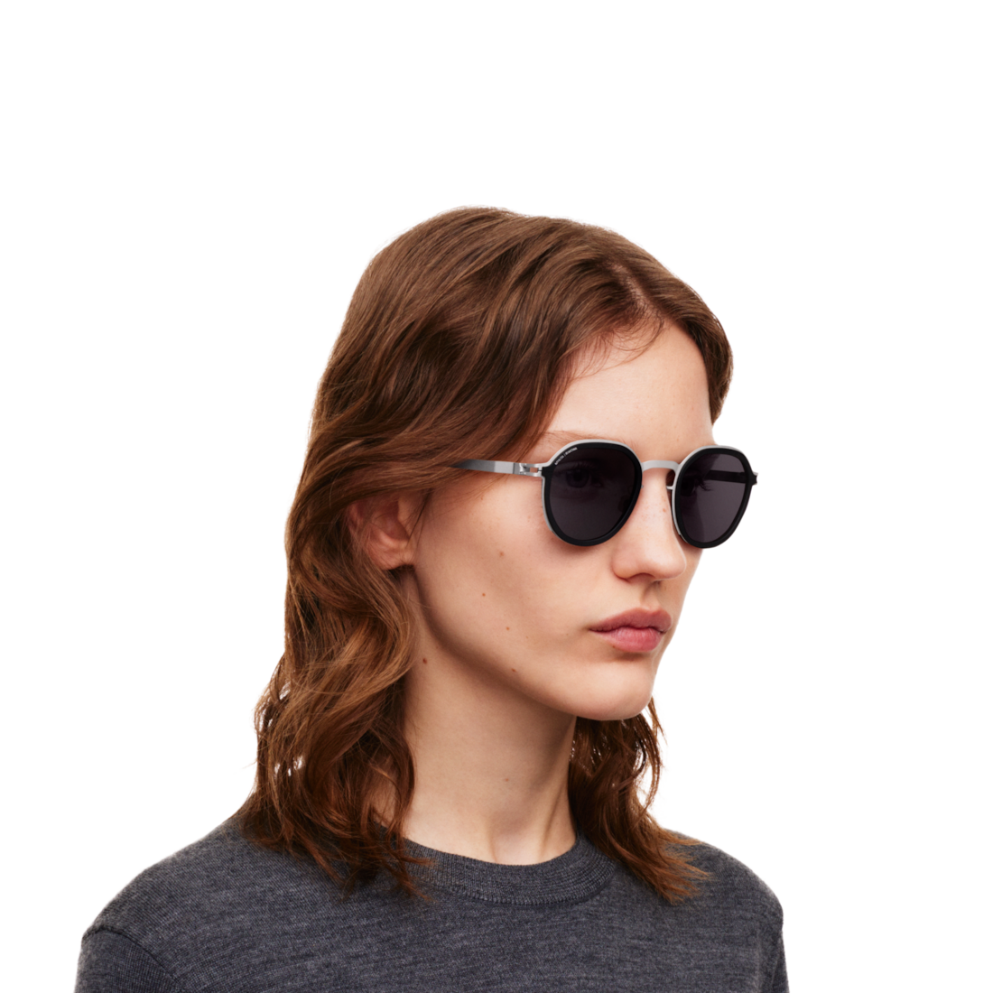 RIMOWA × MYKITA MR001 サングラス RIMOWA × MYKITA - Panto Sunglasses - Silver | RIMOWA