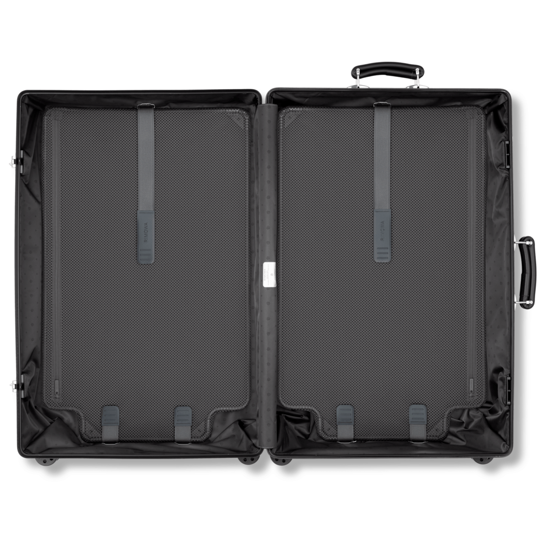 Classic Check-In L Aluminum Suitcase | Black | RIMOWA