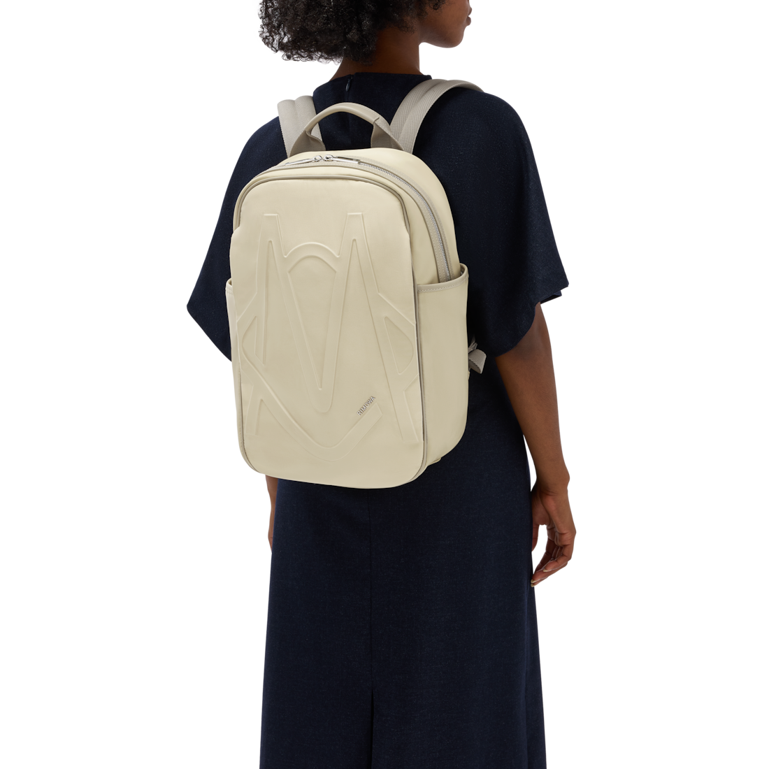 Signature Backpack Medium in ECONYL® Nylon - Sand beige | RIMOWA