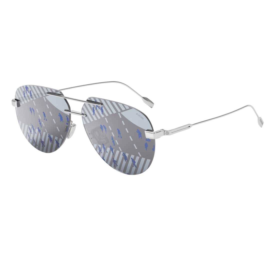 Pilot Rimless Sunglasses image number 2