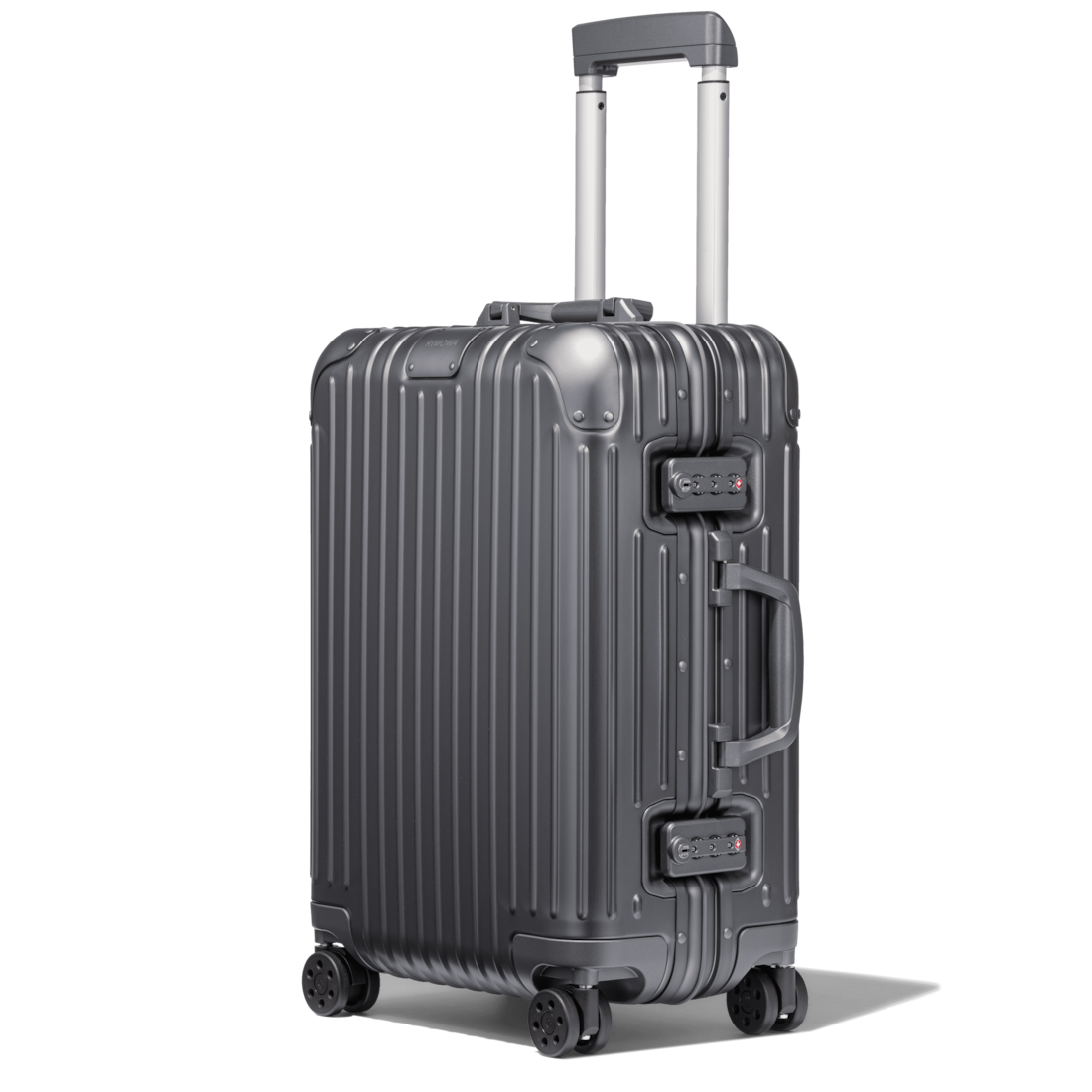 Original Cabin Aluminium CarryOn Suitcase Mercury Grey RIMOWA