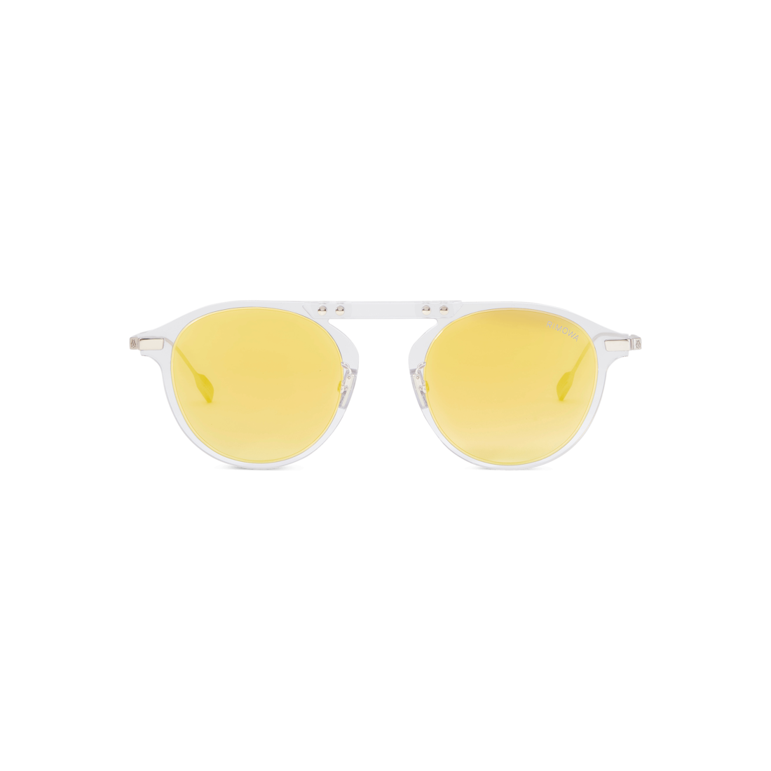round sunglasses with bridge