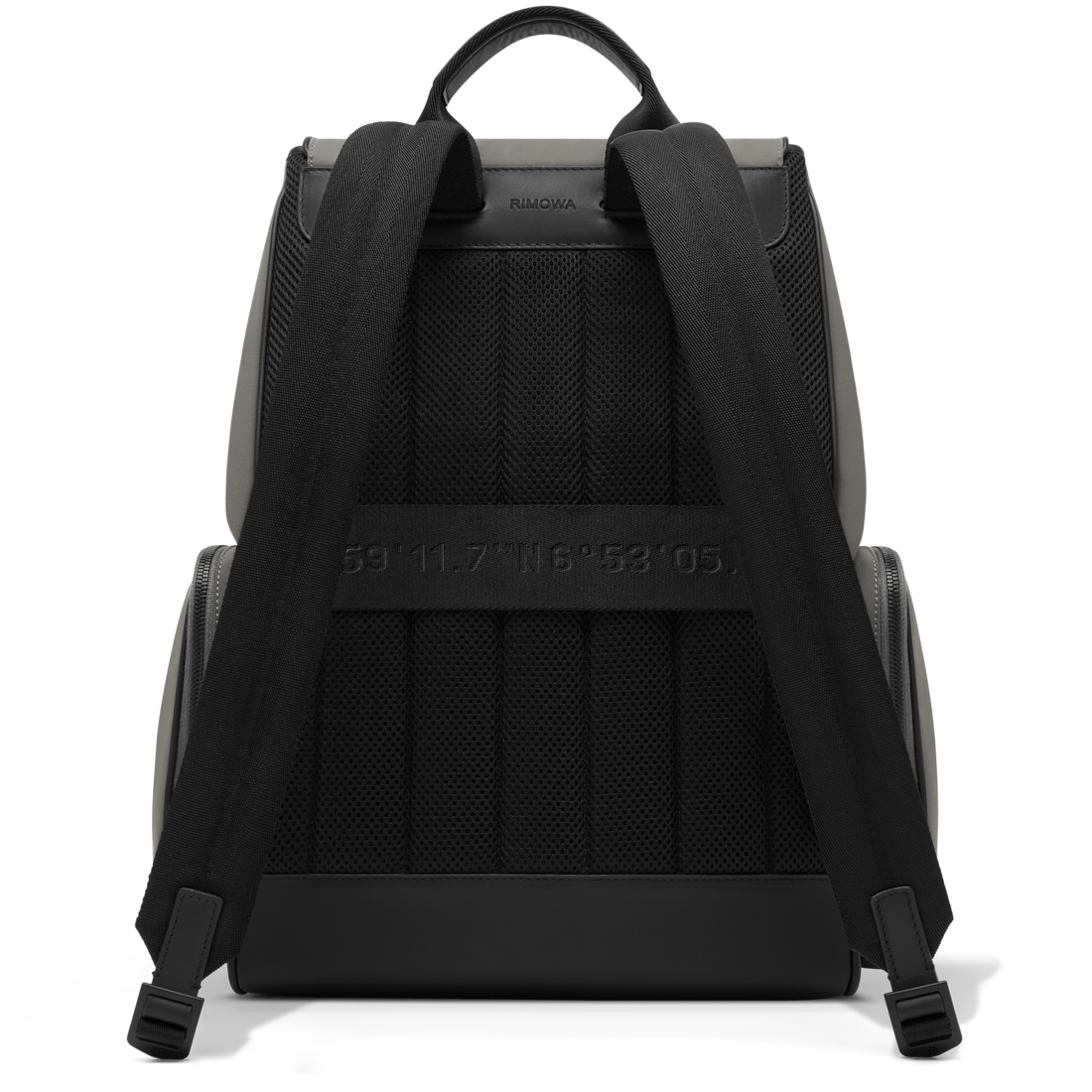 Shop Rimowa Nylon Flap Backpack Large In Schiefergrau In Slate Grey