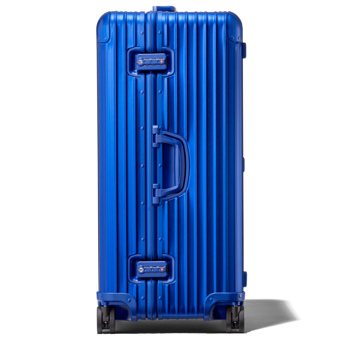 rimowa blue luggage