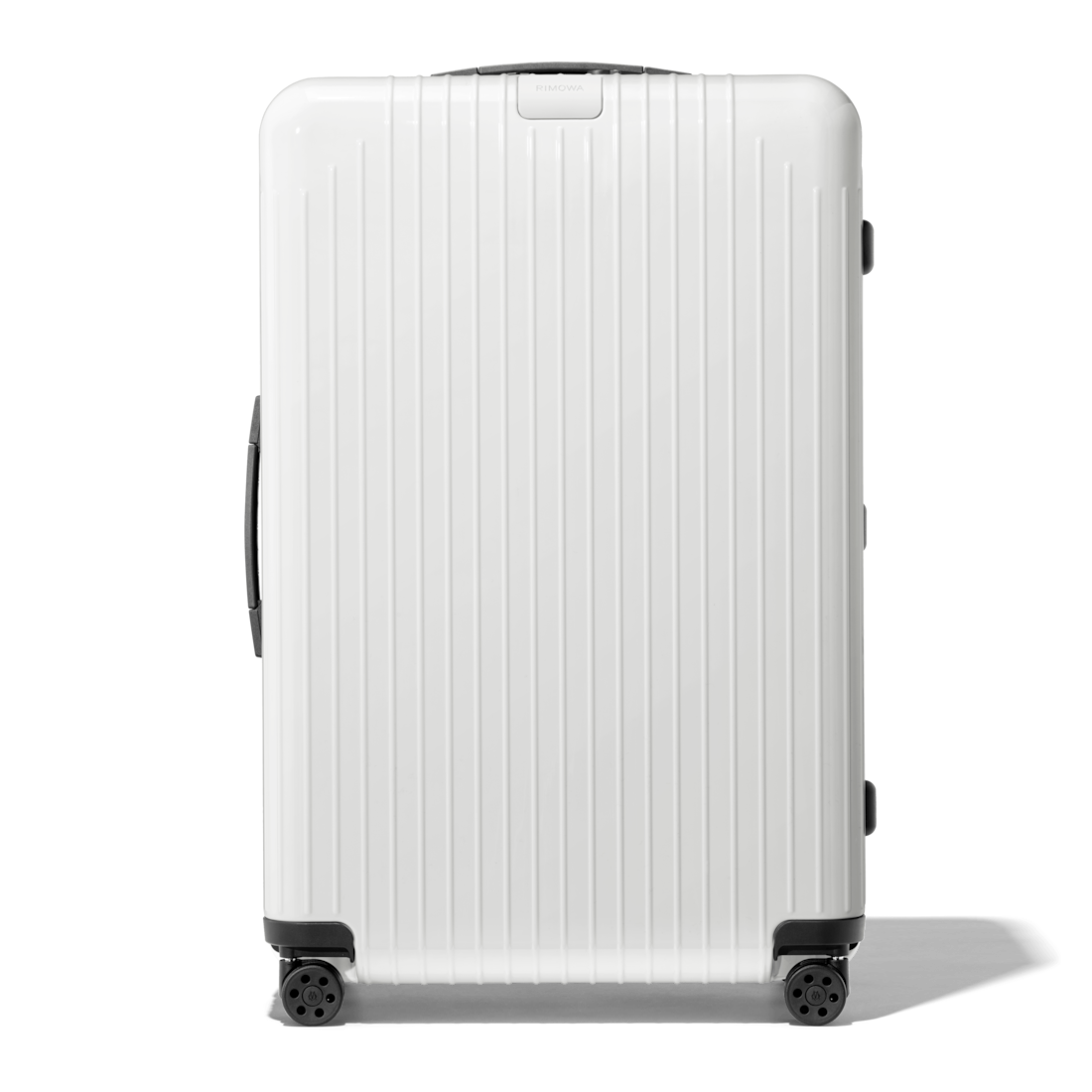 Rimowa Essential Lite Check-in L Suitcase In White - Polycarbonate 