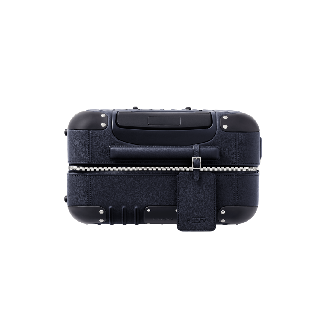 Shop Rimowa Leather In Navy Blue