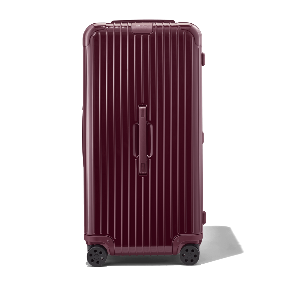 rimowa purple luggage