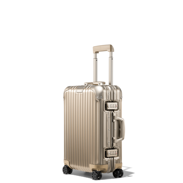 rimowa metal suitcase