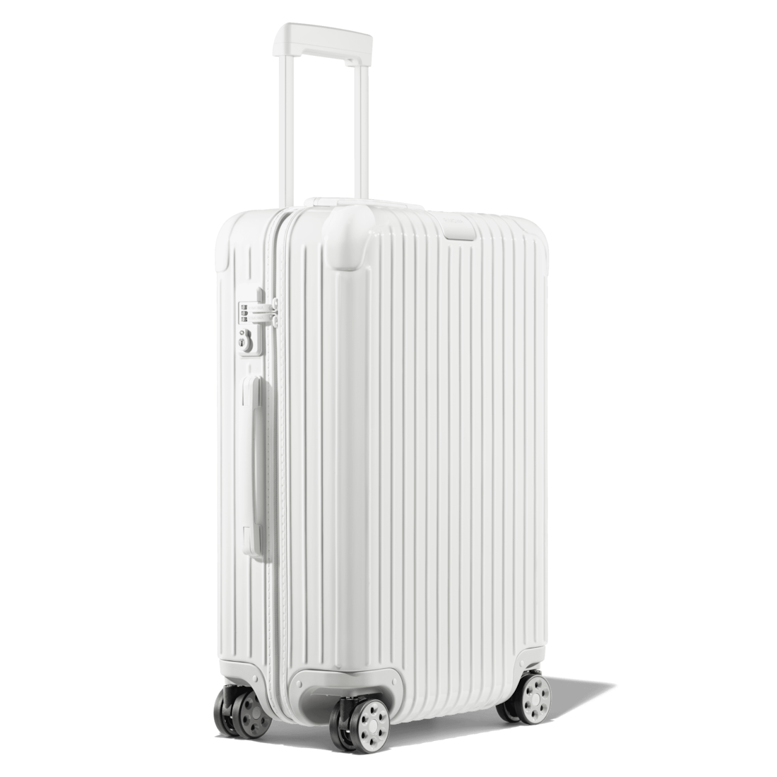 Essential Check-In M 軽量スーツケース | グロスホワイト | RIMOWA