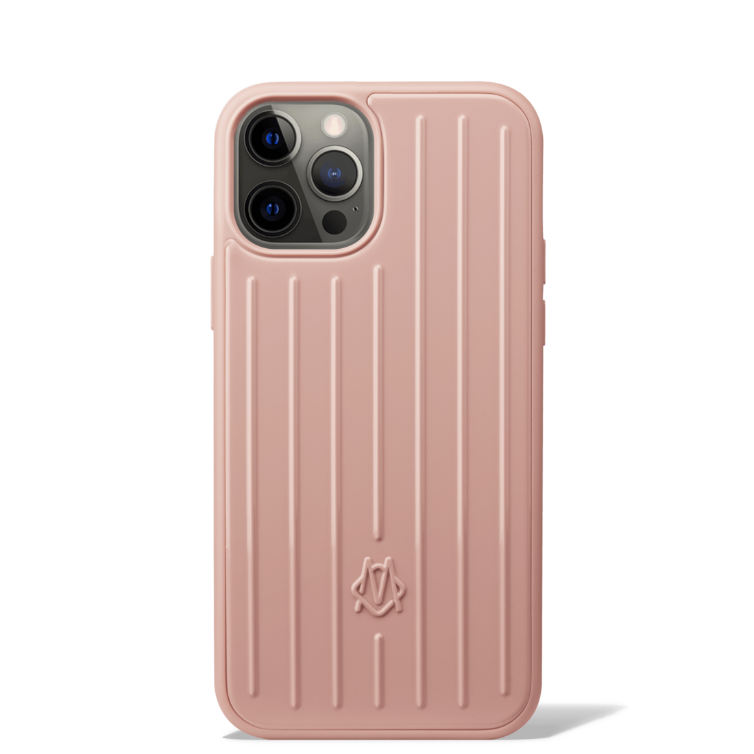 Desert Rose Pink Groove Case For Iphone 12 12 Pro Rimowa