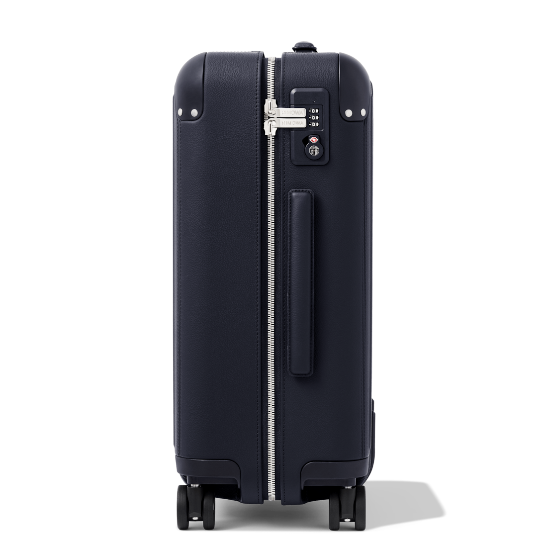 Shop Rimowa Leather In Navy Blue