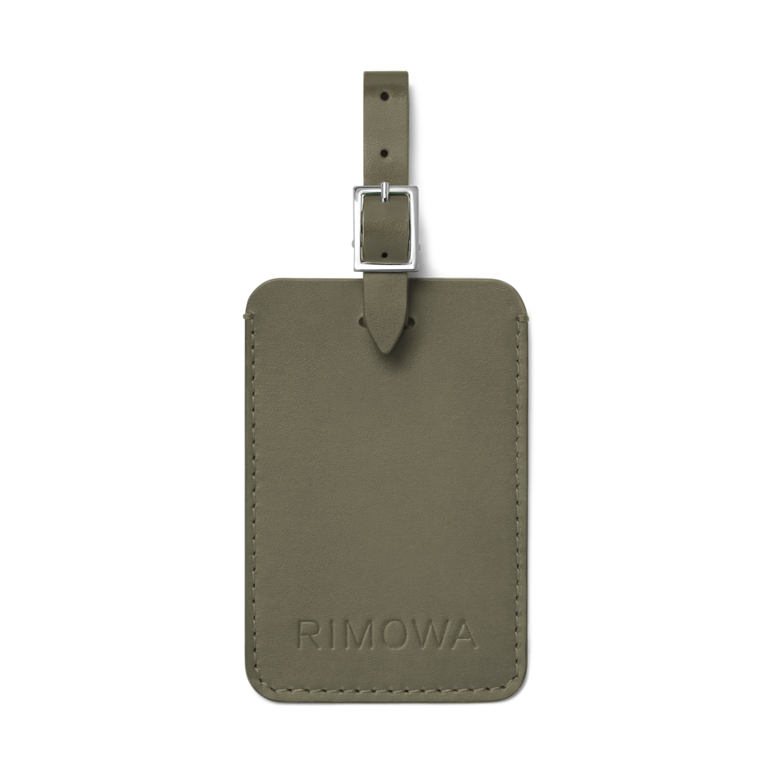 Cactus Green Personalised Leather Luggage Tag | RIMOWA