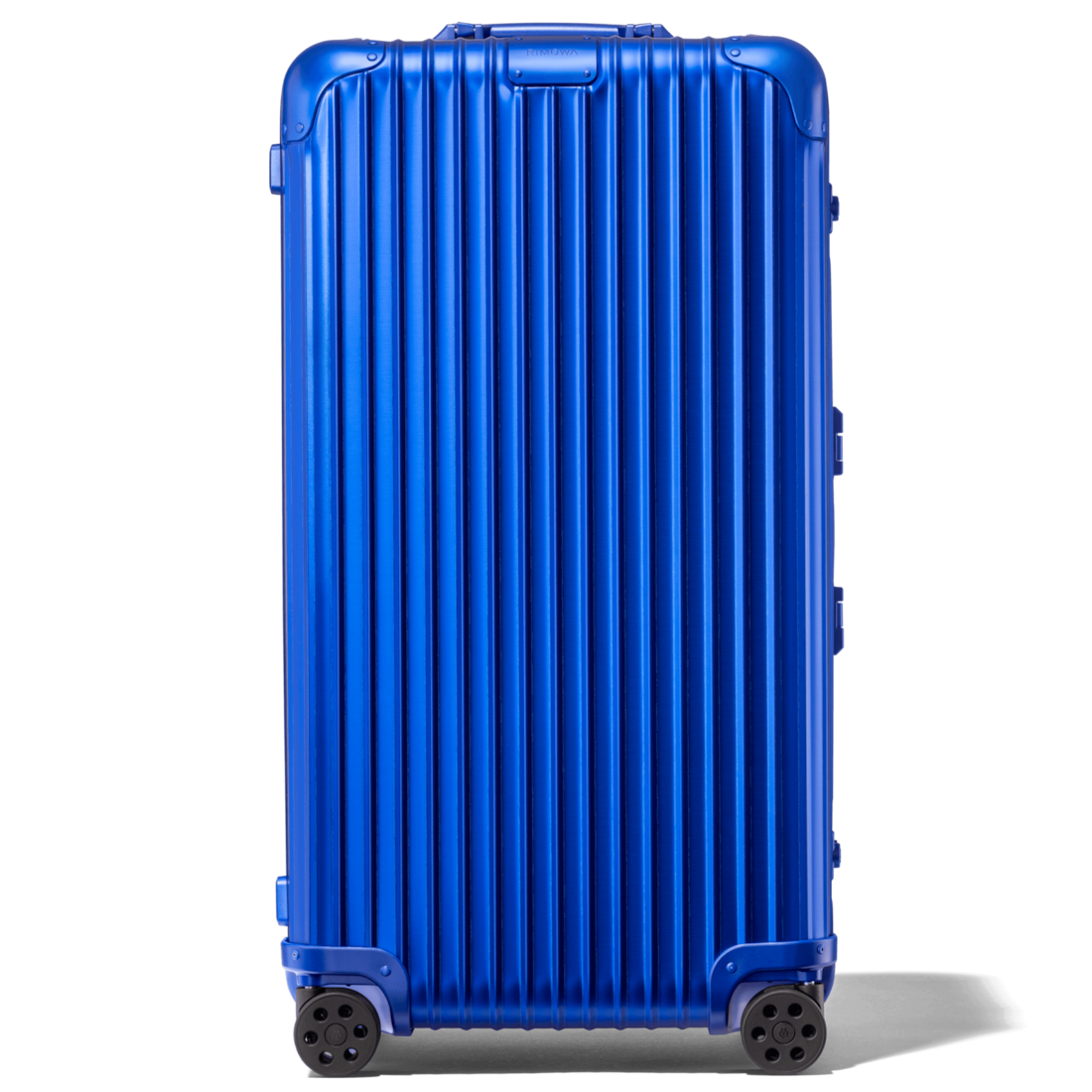 Original Trunk Plus Aluminium Suitcase Marine Blue Rimowa