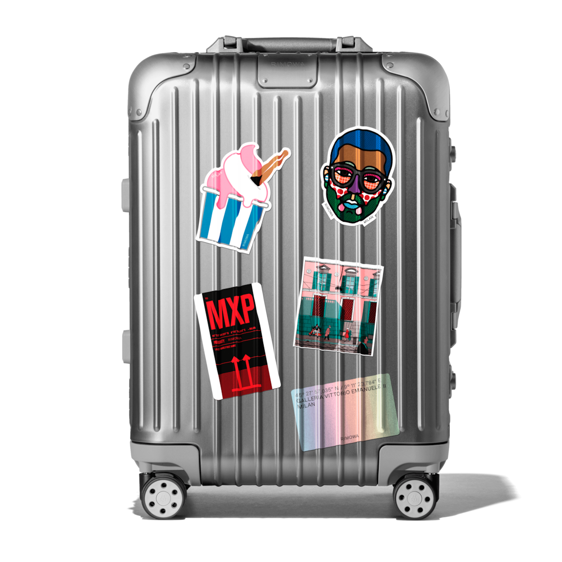 Milan City Sticker Set