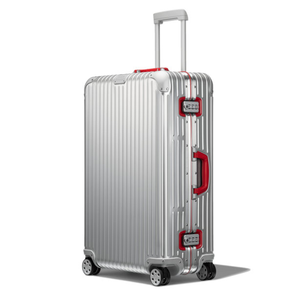 go explore suitcase silver