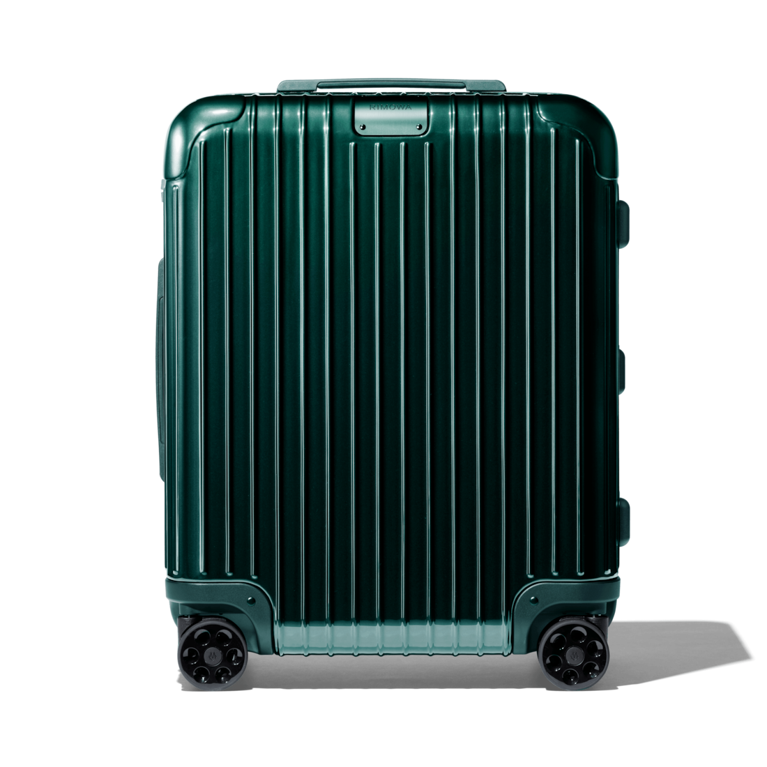 Essential Cabin Plus Large CarryOn Suitcase Green Gloss RIMOWA