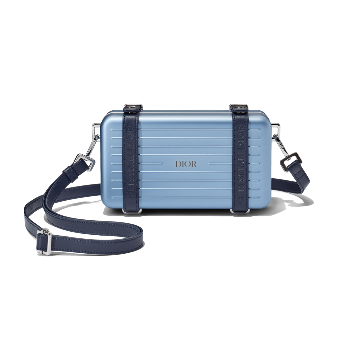 DIOR and RIMOWA Personal Cross-Body Clutch Bag in Blue | RIMOWA