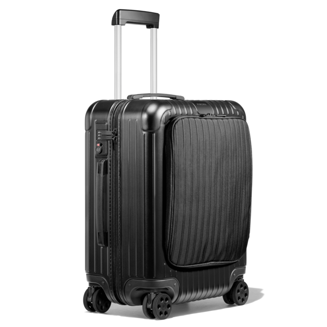 Essential Sleeve Cabin Plus Suitcase, Black