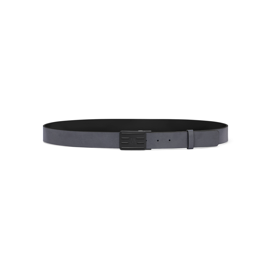 Ceinture R&eacute;versible en Cuir avec Plaque image number 1