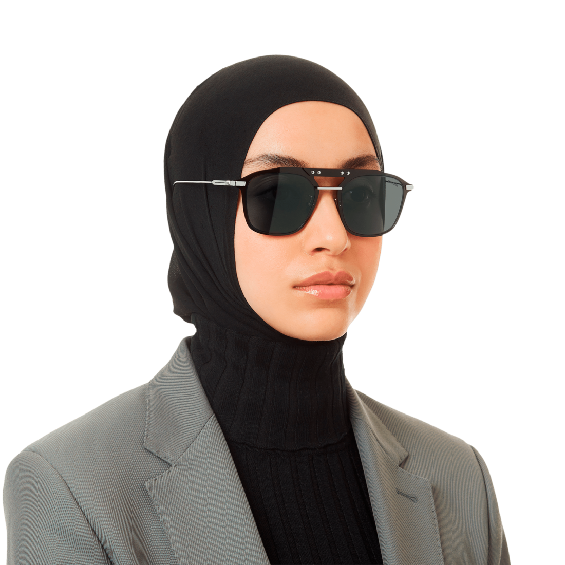 Navigator Black Sunglasses image number 4