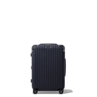 Shop Rimowa Leather In Navy Blue