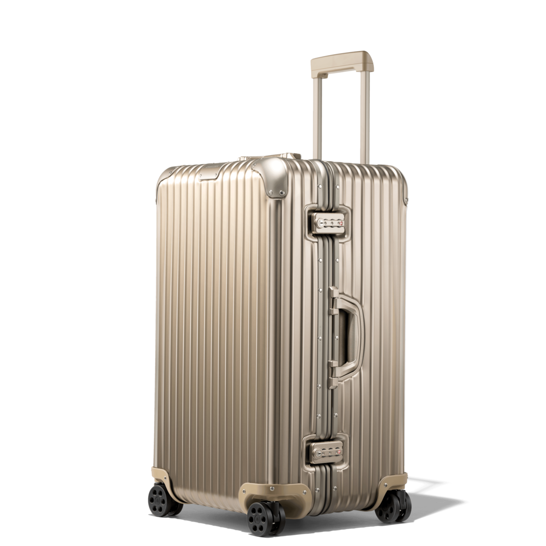 Original Trunk Large Aluminium Suitcase 